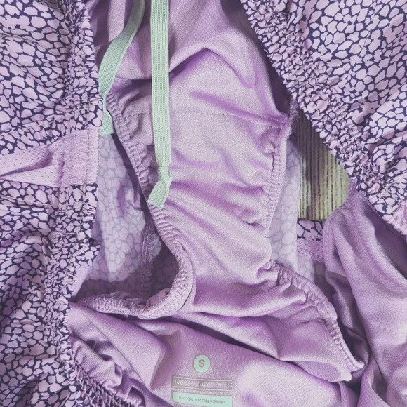 Nike Dri-Fit Tempo Running Shorts Women's Size Small Lavender Purple Brief Lined - Picture 6 of 7